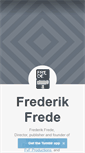 Mobile Screenshot of frederikfrede.com